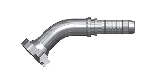 1’1/4 47,6 FLANŞLI 45° HORTUM UCU REKOR 6000 SERİSİ