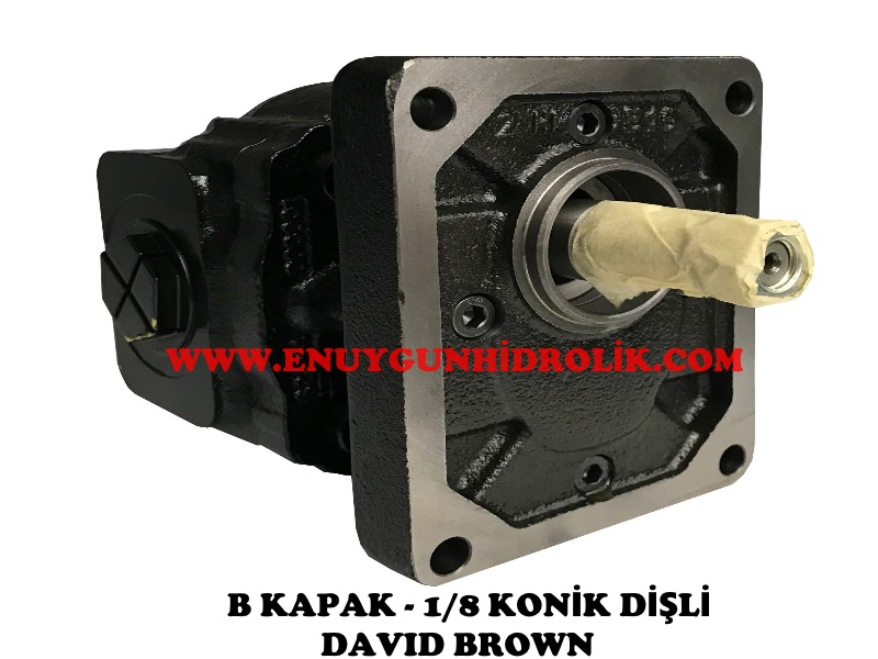 53 cc DAVID BROWN DÖKÜM GÖVDELİ DİŞLİ POMPA ( B KAPAK - KONİK MİL ) HPR41009