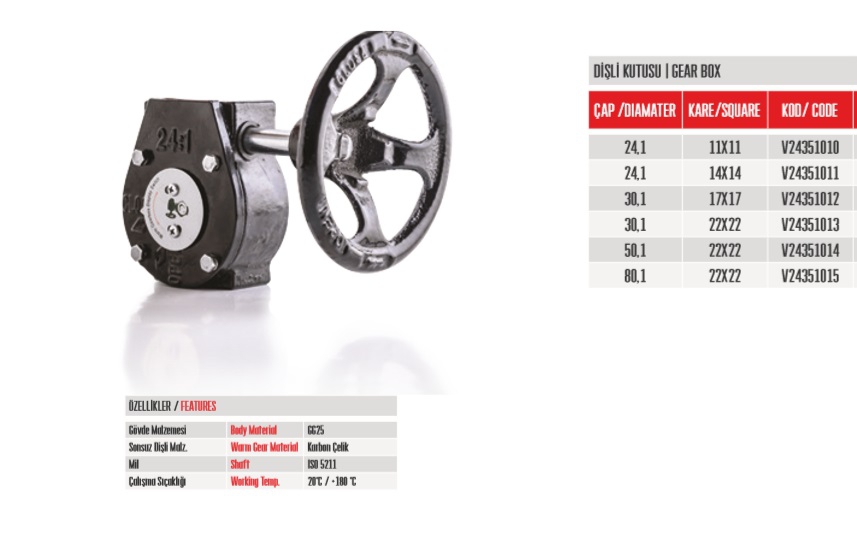 11X11 mm Dişli Kutusu - Gear Box