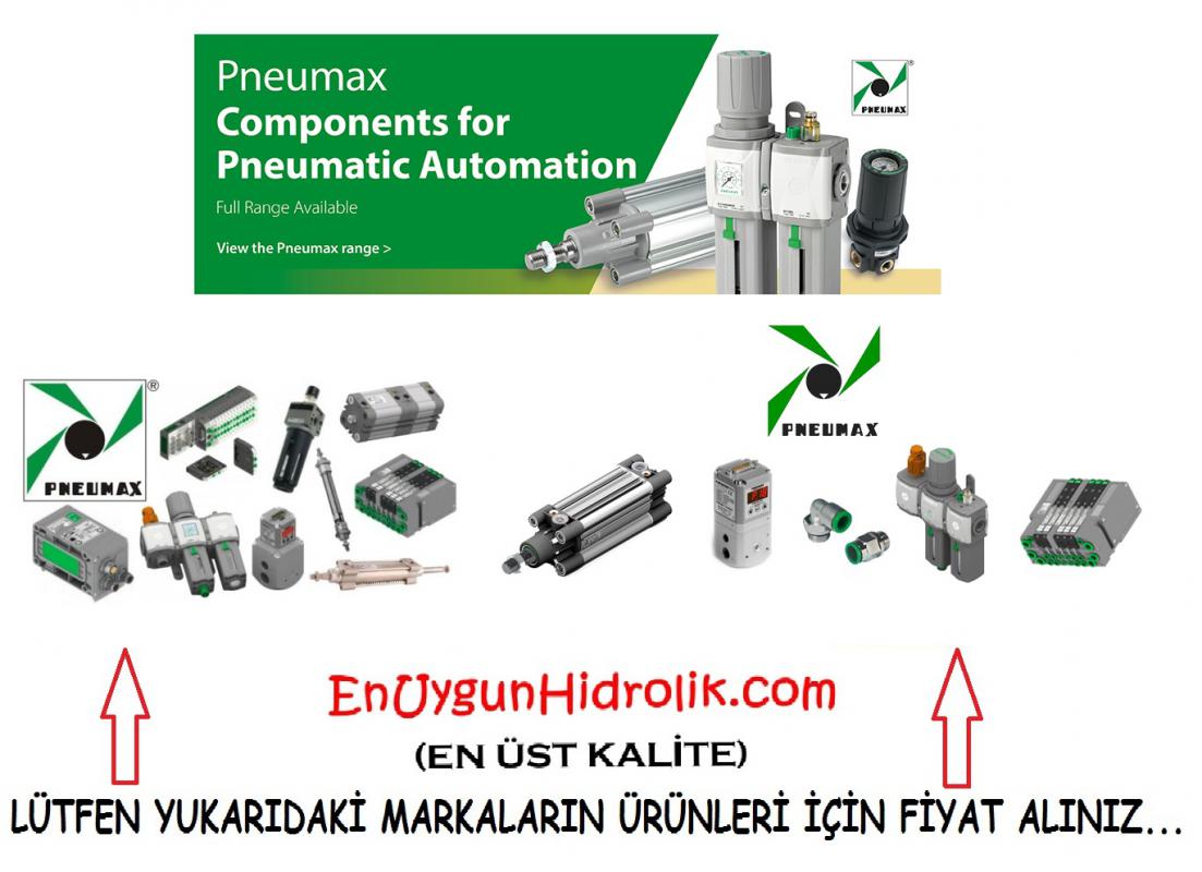 TEK BOBİN VALF 5/2 818/1.52.0.12.02 PNEUMAX 24 DC