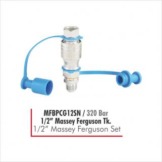 MFBPCG12MSN M.F. Damper Adaptörü (1/2’’ Erkek Rekorlu)-Takım 320 Bar