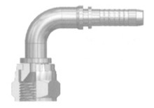 3/8 7/8-14 UNF SOMUNLU 90° DİRSEK HORTUM UCU REKOR